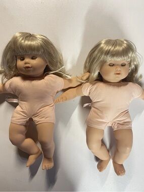 American Girl Blonde-Haired Bitty Baby Twin Dolls